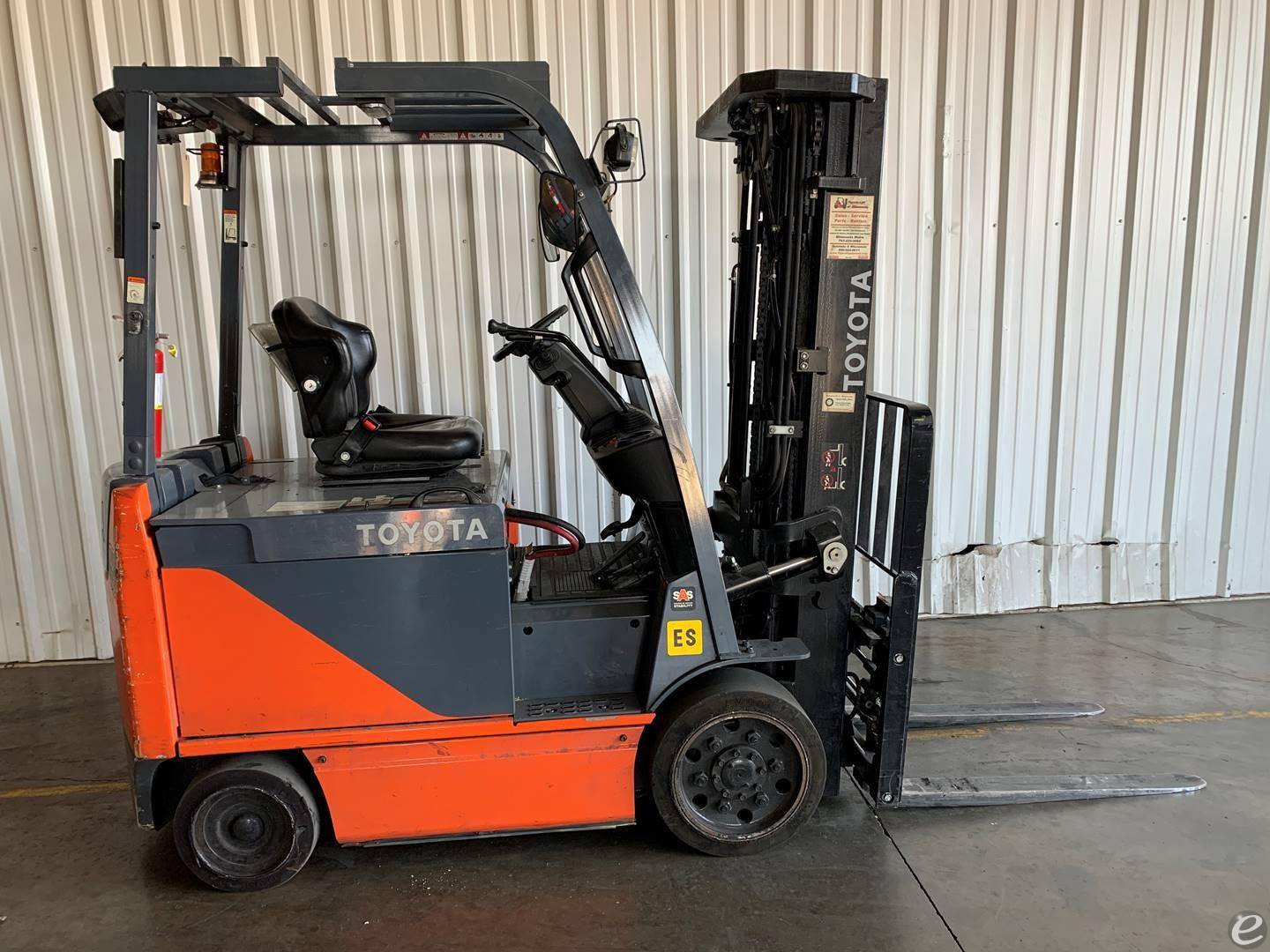 2016 Toyota 8FGCU25 LP Gas Forklift...