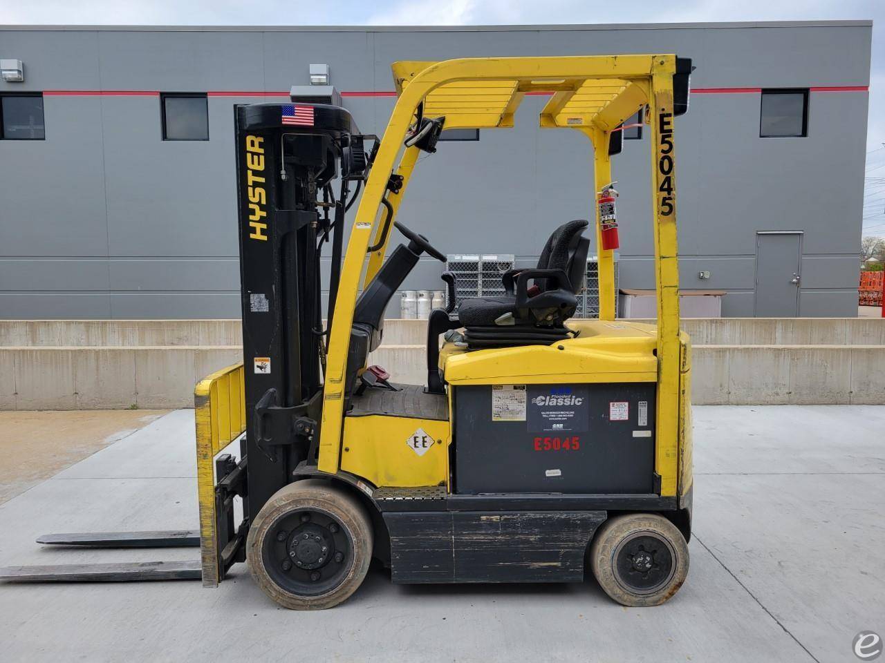2010 Hyster E50XN Electric Forklift...