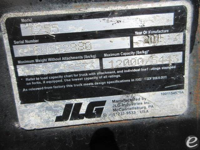2015 JLG 1255
