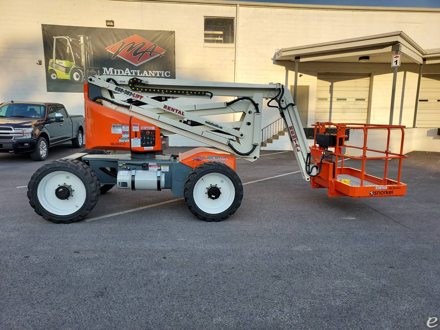 2023 Snorkel A46RT Articulated Boom Boom Lift - 123Forklift
