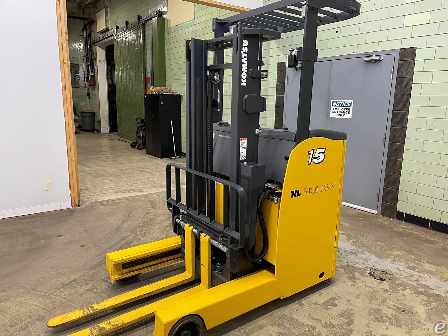 2021 Komatsu FB15RL-15 Electric Reach Truck - 123Forklift