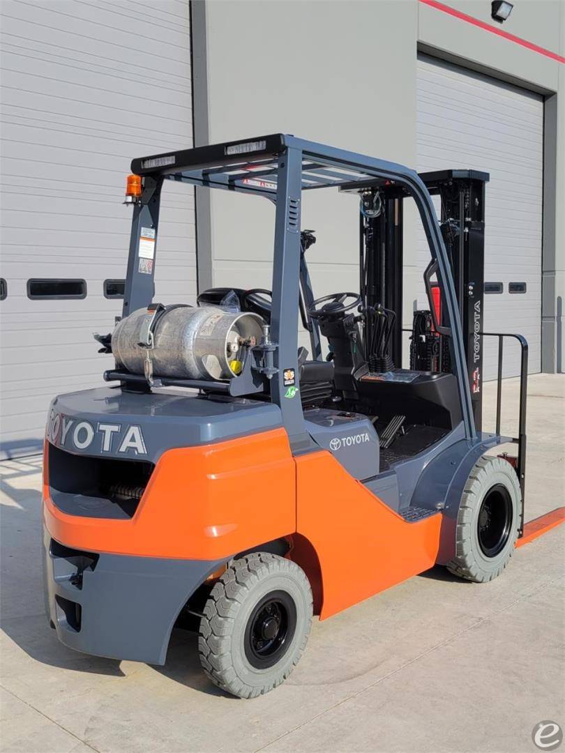 2023 Toyota 8FGU25 LP Gas Forklift - 123Forklift