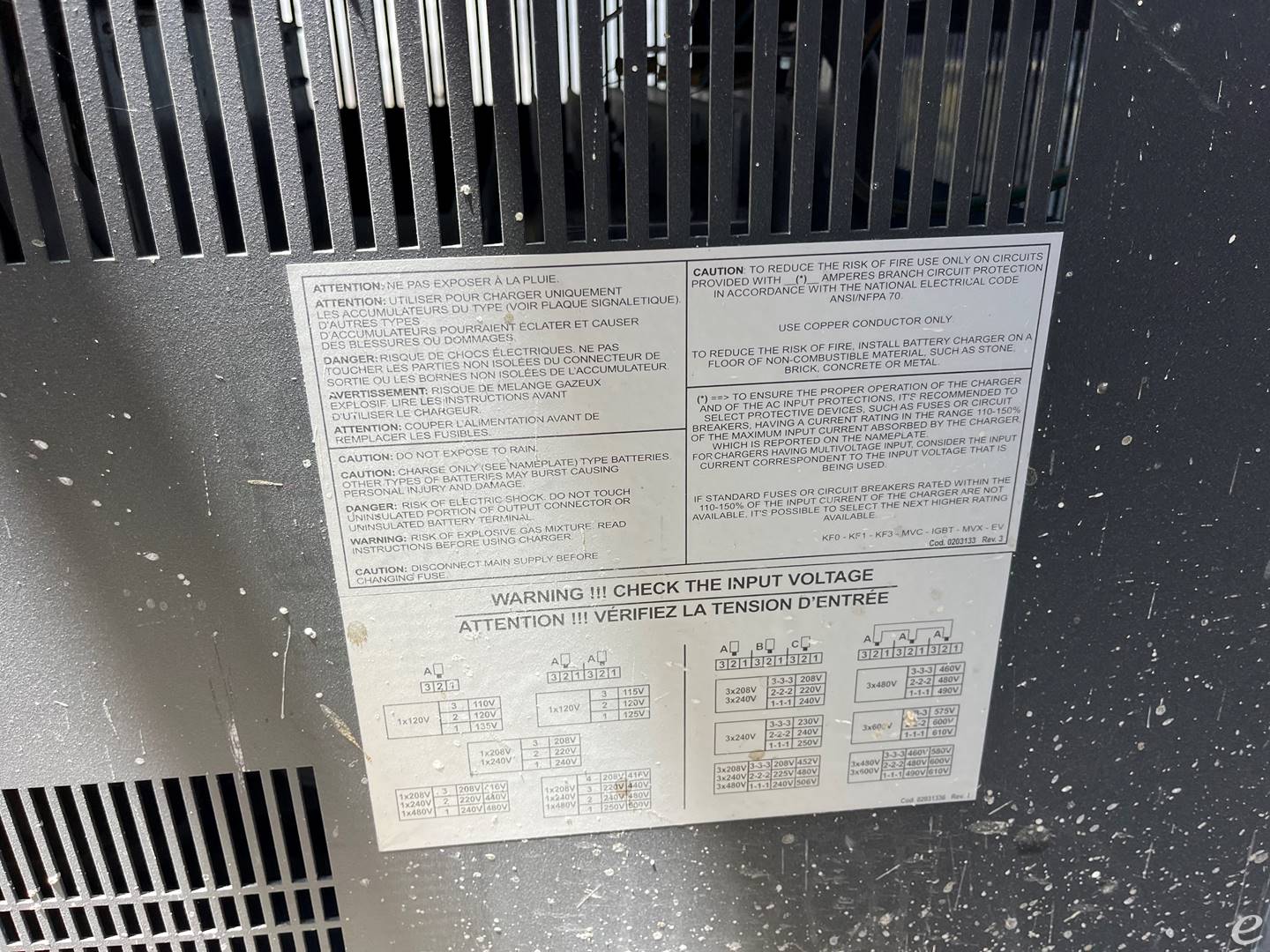 2024 Enersys NG-TST-D 36/160