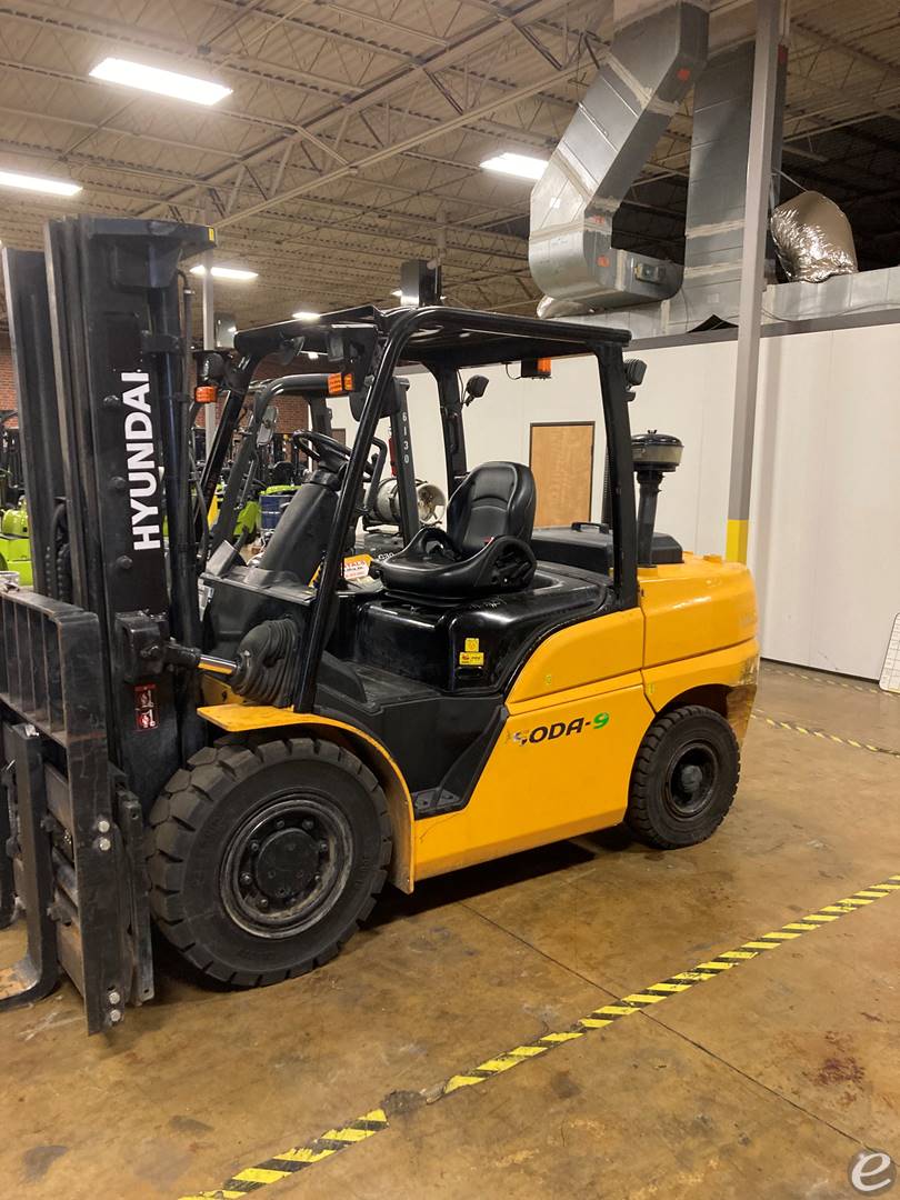 2018 Hyundai 50DA-9 Diesel Forklift - 123Forklift