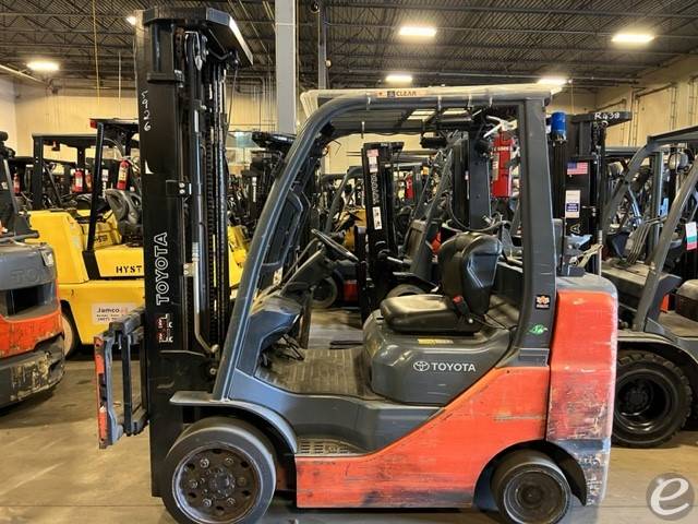 2018 Toyota 8FGCU30 LP Gas Forklift...