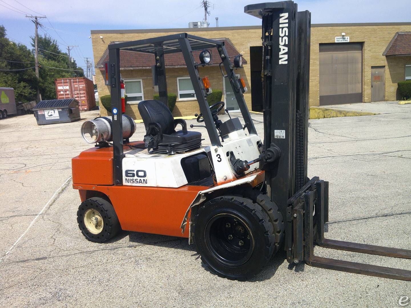 2003 Nissan                                             UGJ02A30EV LP Gas Forklift - 123Forklift