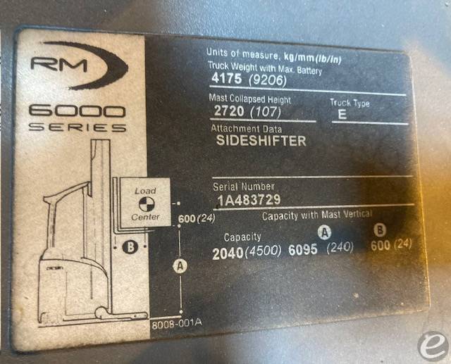 2016 Crown RM6025-45