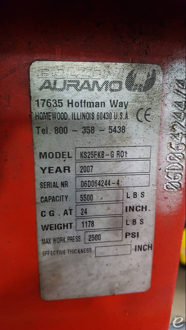 2007 Bolzoni KS25FKB-G