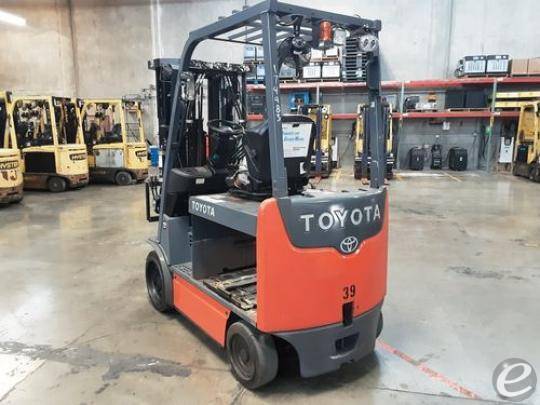 2017 Toyota 8FBCHU25 Electric Forklift - 123Forklift