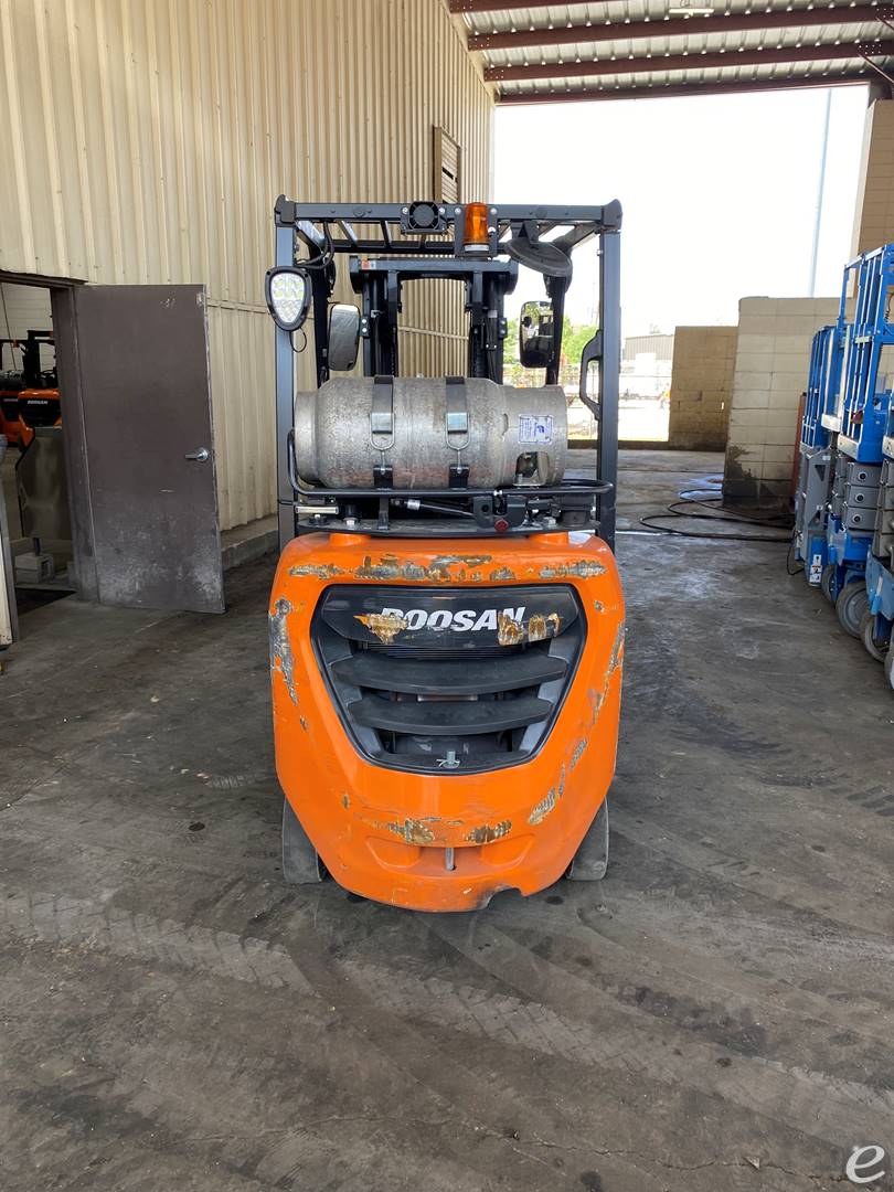 2021 LP Gas Doosan GC25S9 DOOSAN FORKLIFT Cushion Tire 4 Wheel Sit