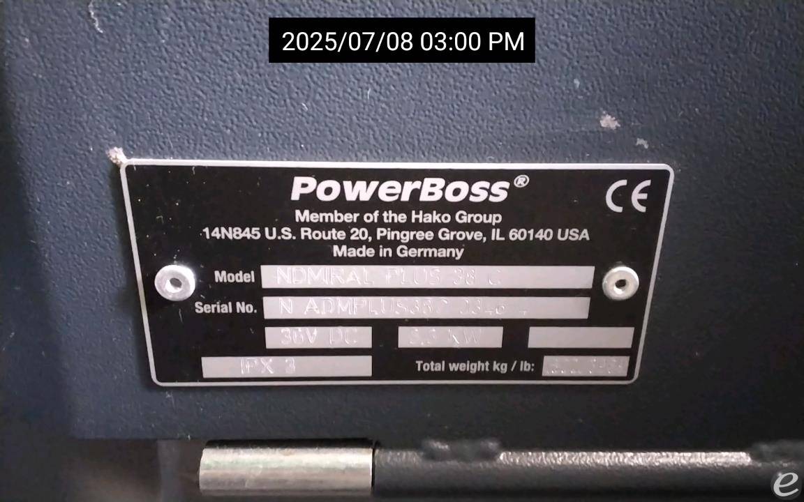 2020 Power Boss ADMIRAL38C