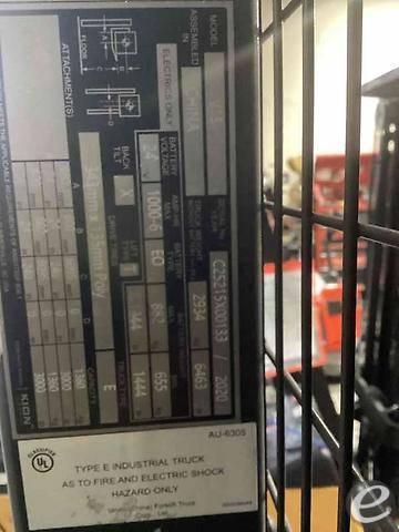 2021 Linde V15P_5215 Electric Order Picker - 123Forklift