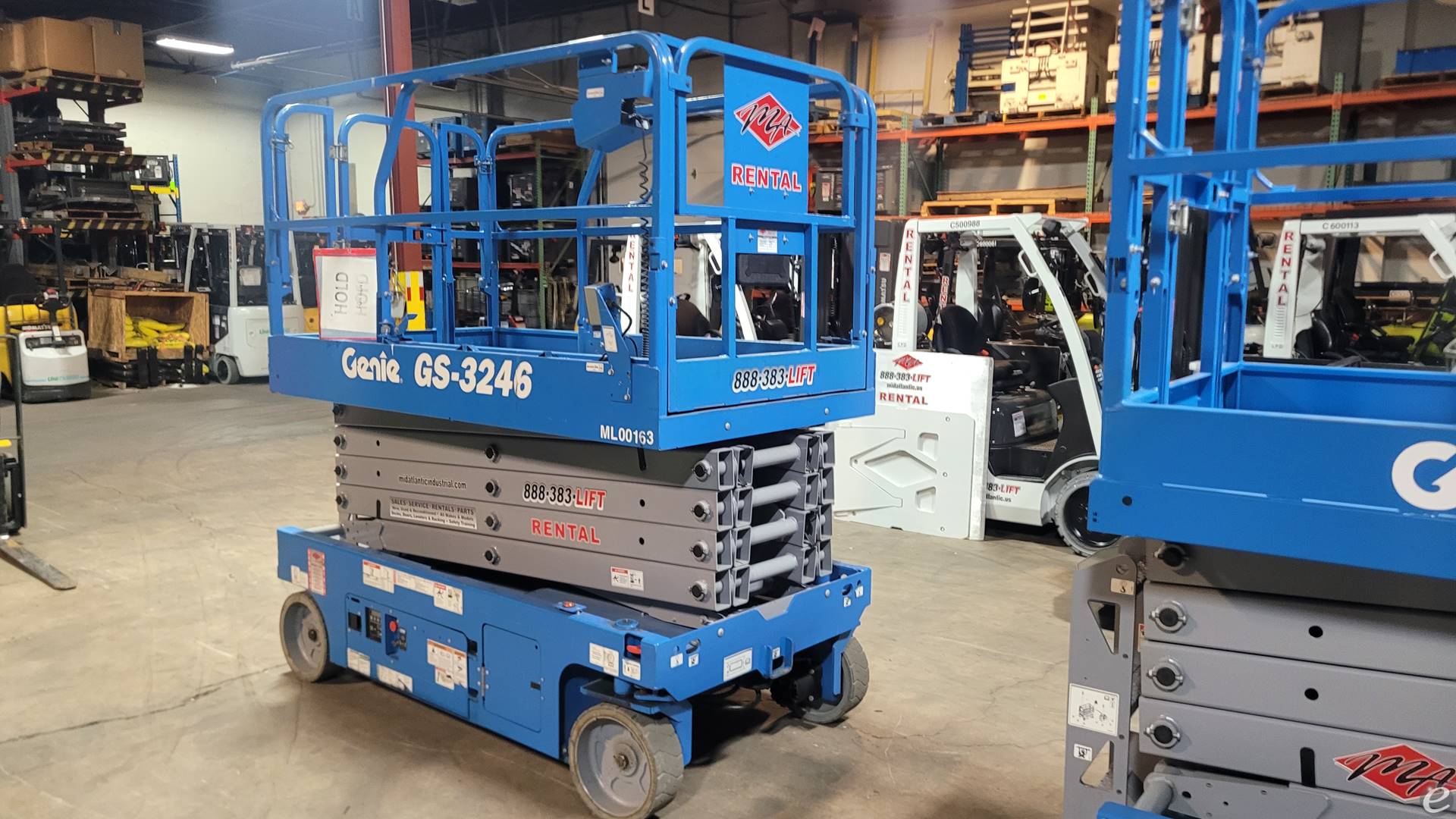 2017 Genie GS-3246 Electric Scissor Lift - 123Forklift