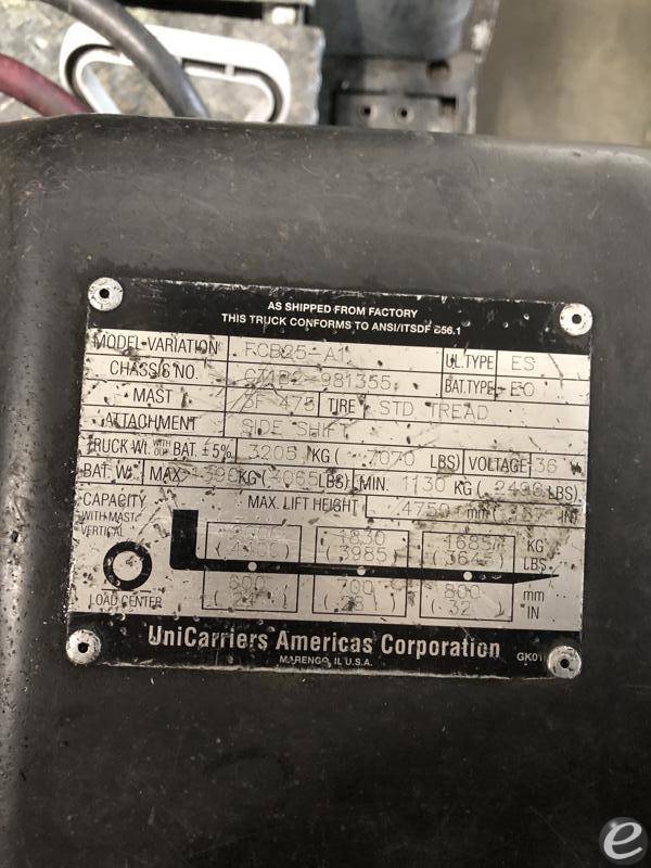 2015 Unicarriers BX50