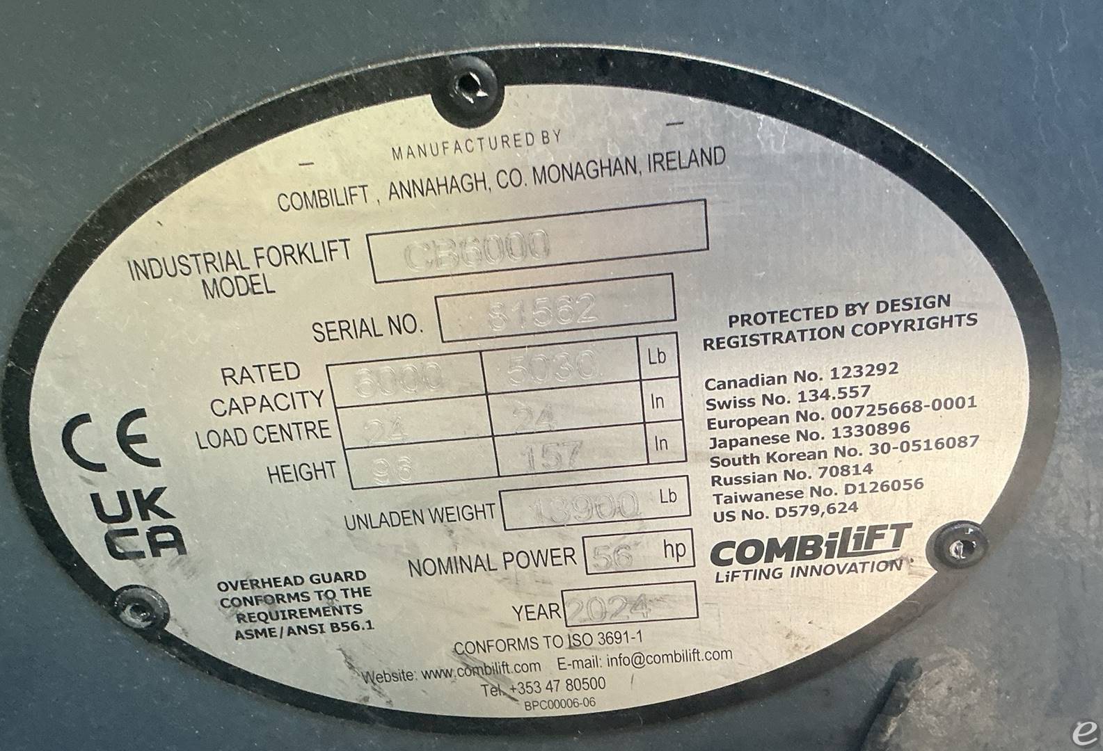 2024 Combilift CB6000