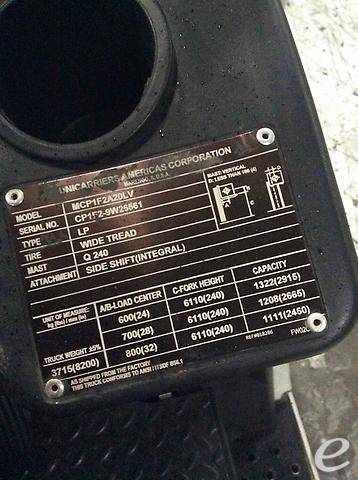 2017 Nissan                                             CF40LP LP Gas Forklift - 123Forklift