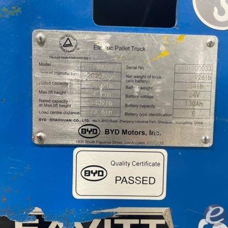 2020 BYD PMW20