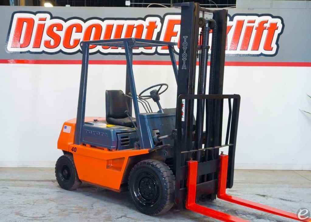 1985 Toyota 42-4FG18 LP Gas Forklift - 123Forklift