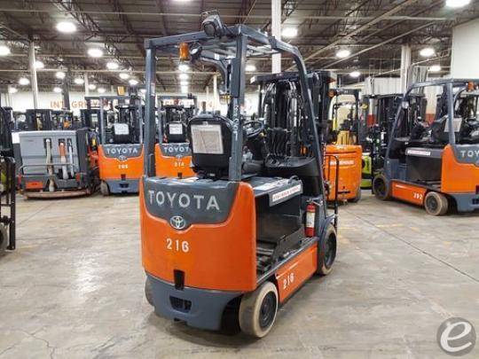 2017 Toyota 8FBCHU25 Electric Forklift - 123Forklift