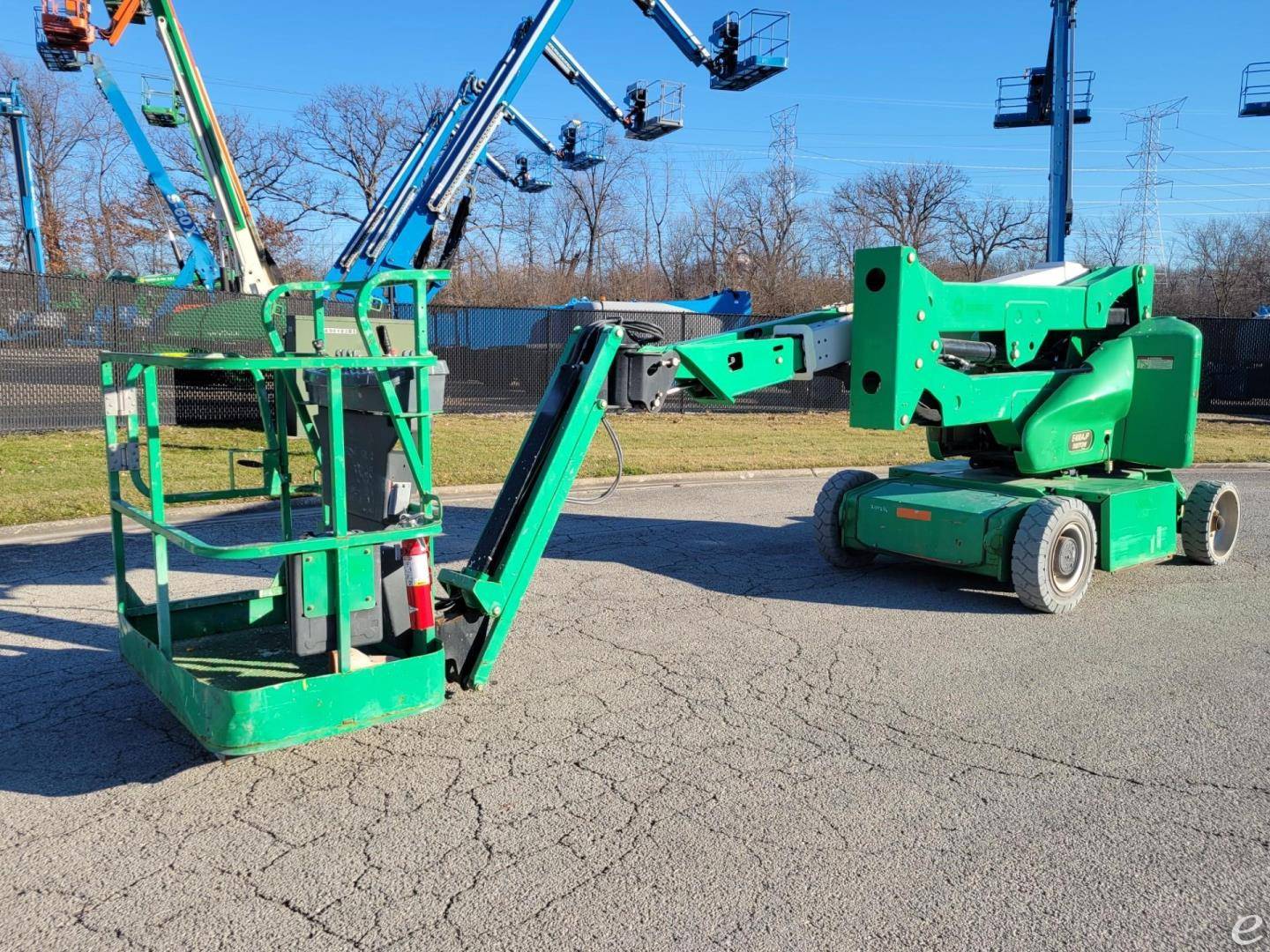 2015 JLG E400AJPN Electric Boom Lift - 123Forklift