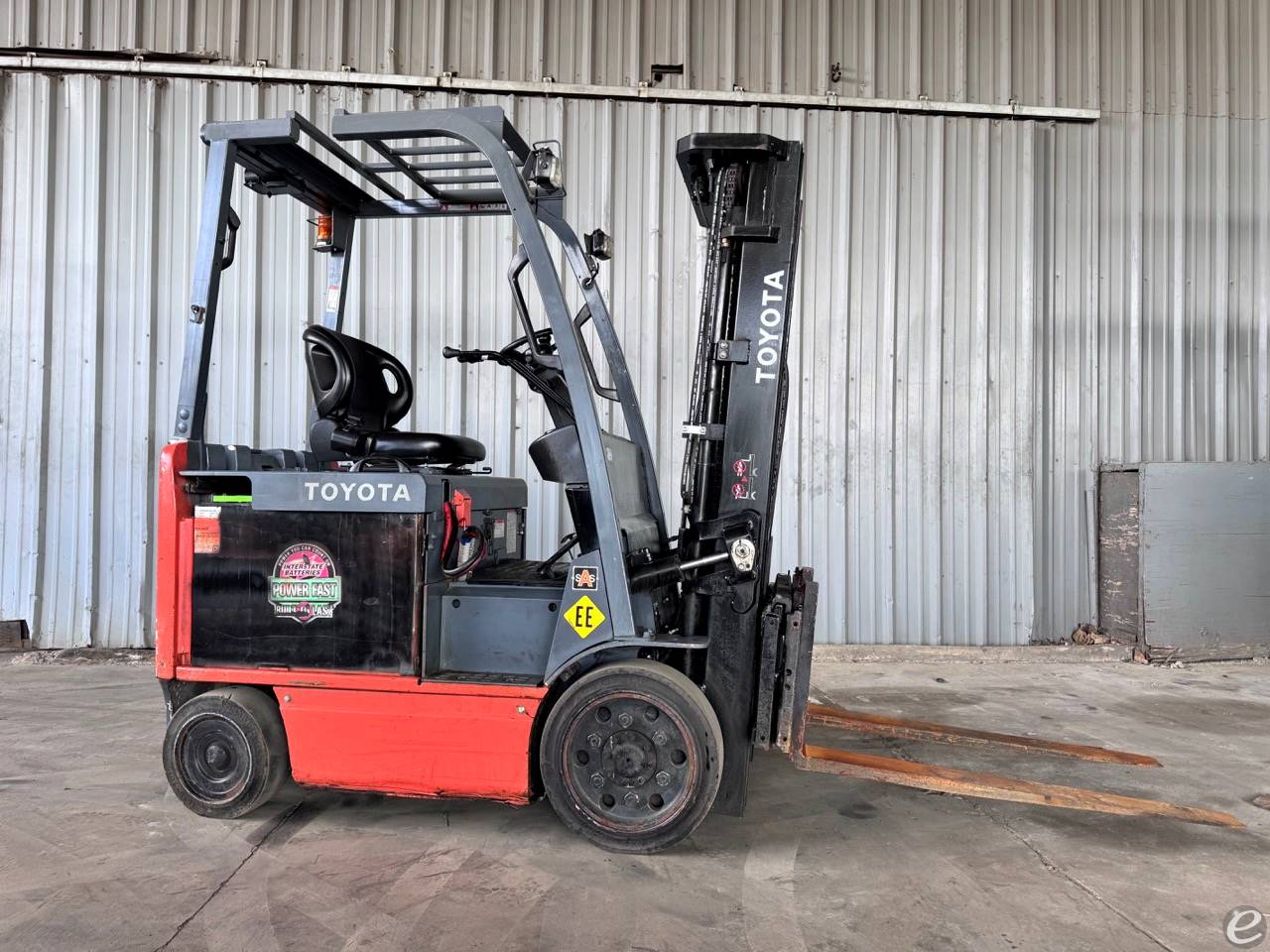 2012 Toyota 8FBCU25 Electric Forklift - 123Forklift