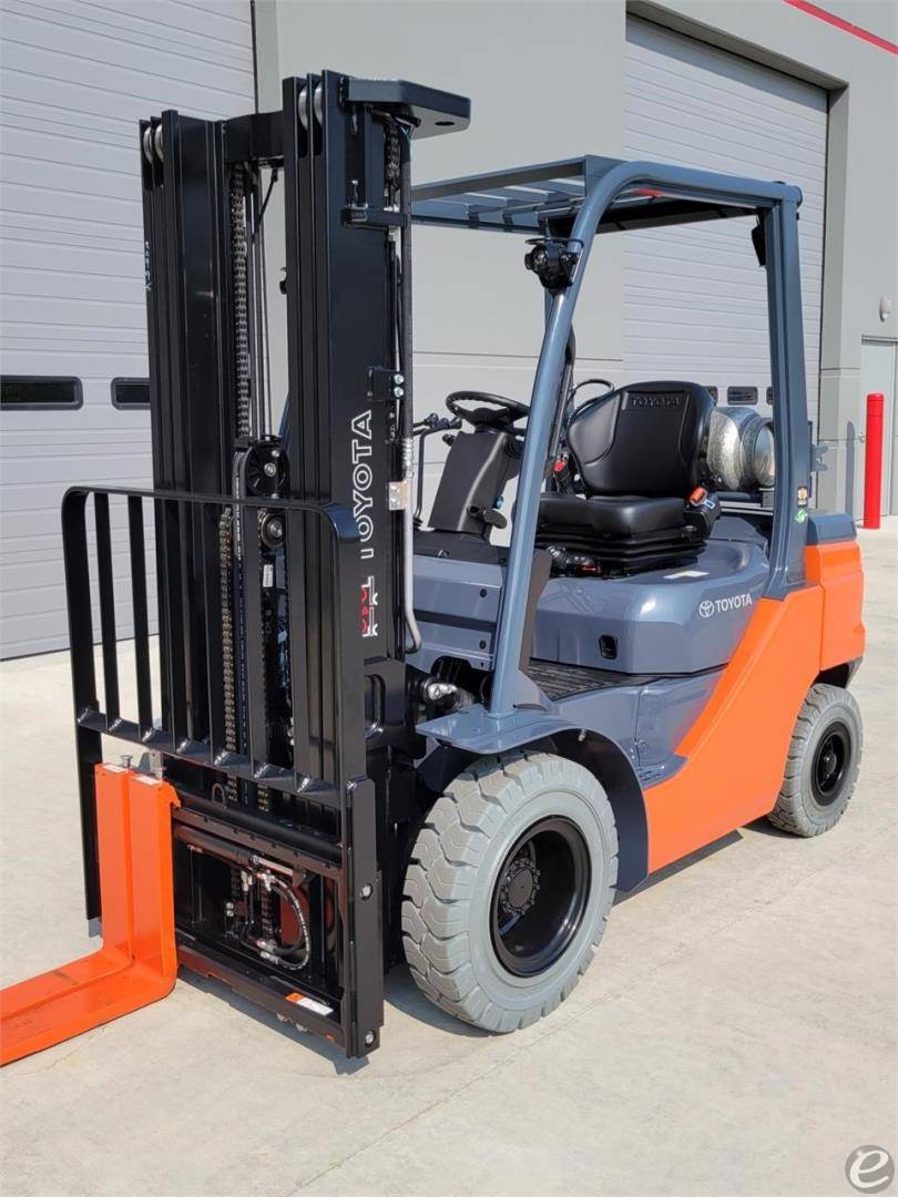 2023 Toyota 8FGU25 LP Gas Forklift - 123Forklift