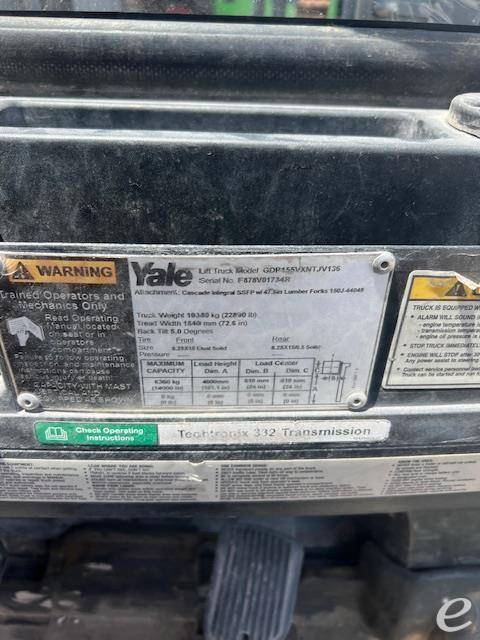 2018 Yale GDP155VX