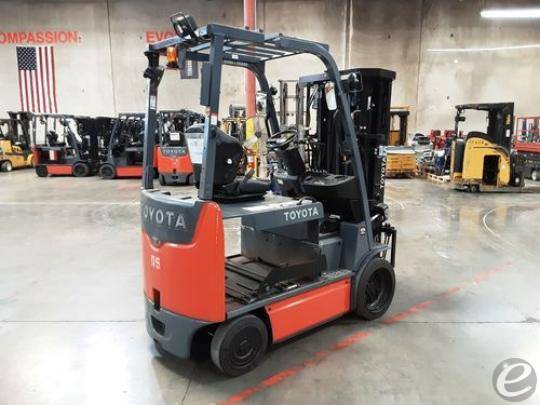 2017 Toyota 8FBCHU25 Electric Forklift - 123Forklift