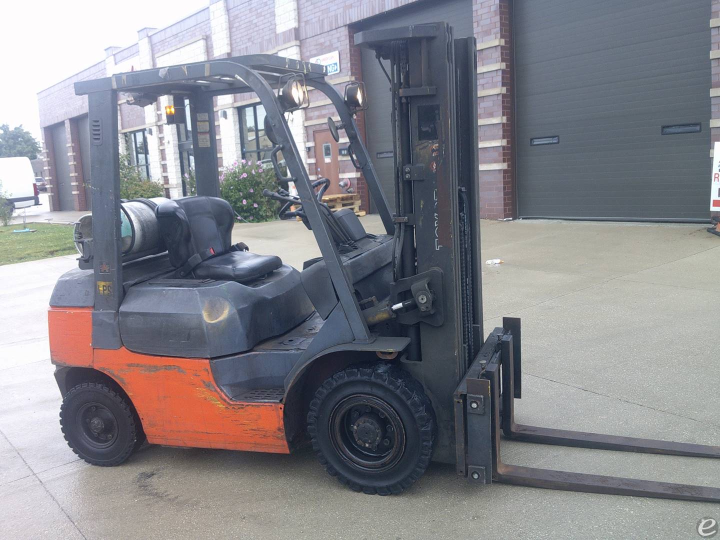 2010 Toyota 7FGU25 LP Gas Forklift