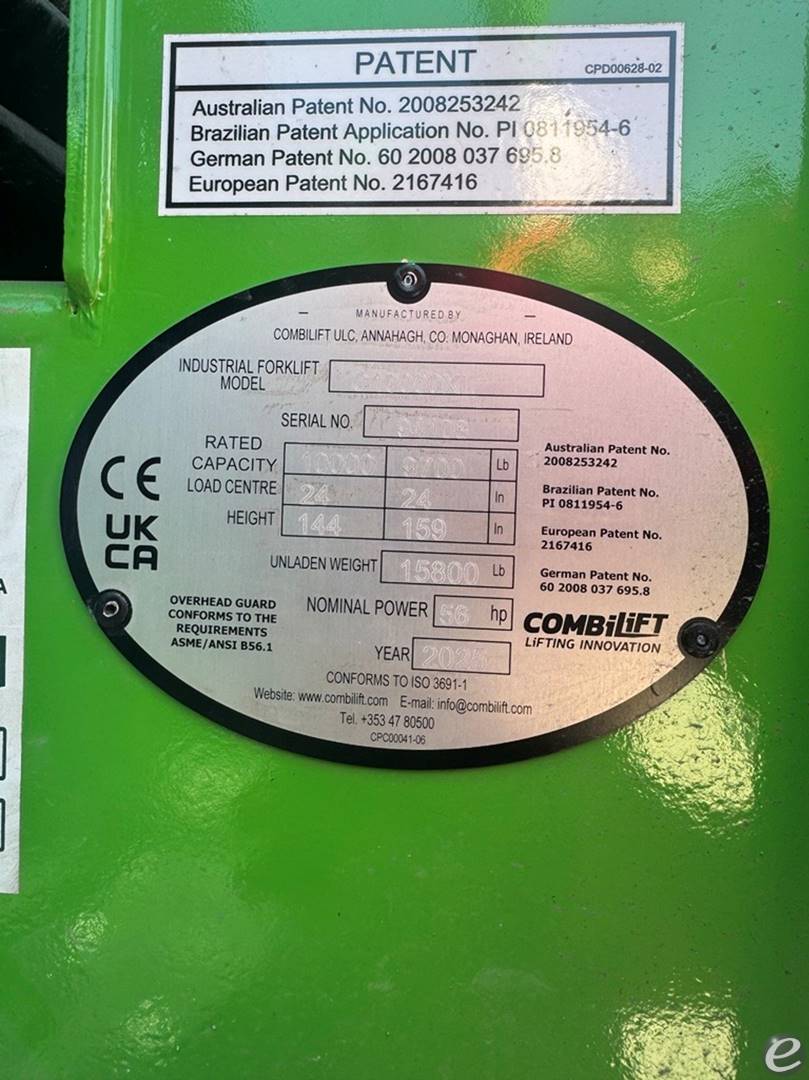 2025 Combilift C10000XL