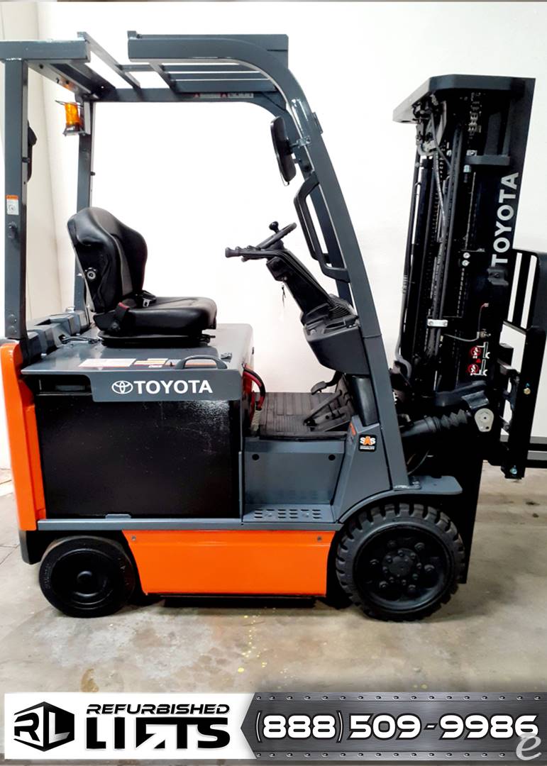 2016 Toyota 8FBCU25 Electric Forkli...