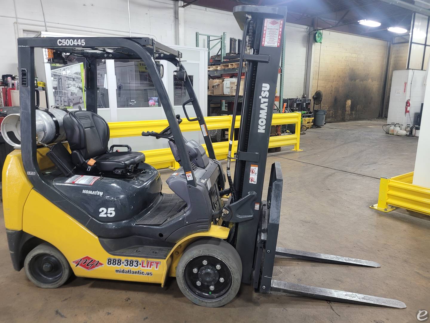 2019 Komatsu FG25ST-16 LP Gas Forklift - 123Forklift
