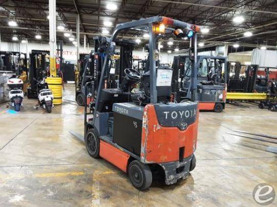 2017 Toyota 8FBCU20-COMP Electric Forklift - 123Forklift