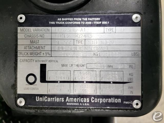 2014 TCM FGC25JL-A1