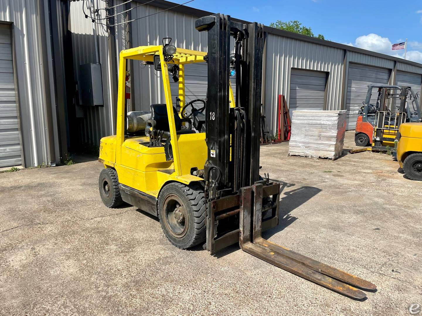 2003 Hyster H65XM LP Gas Forklift - 123Forklift