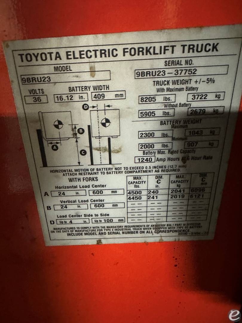 2017 Toyota 9BR233M241
