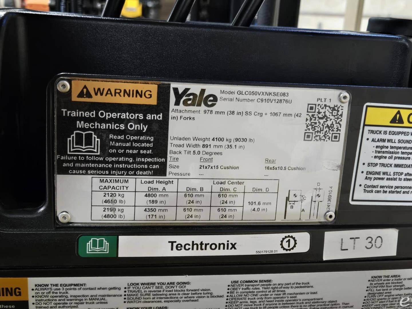 2020 Yale GLC050VX