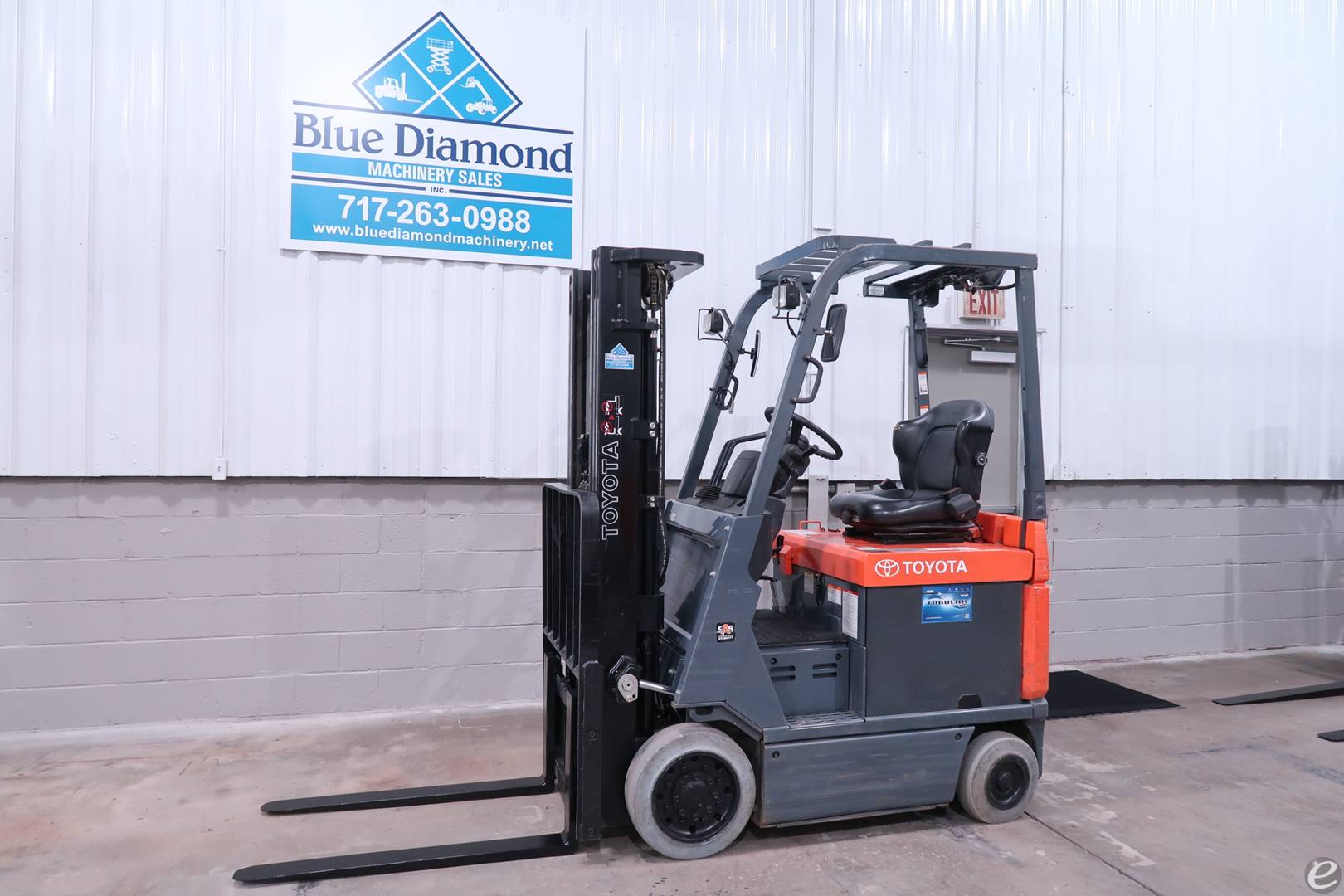 2016 Toyota 7FBCU18 Electric Forkli...