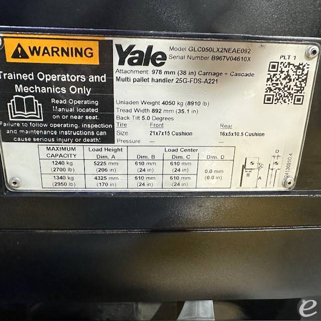 2023 Yale GLC050LX