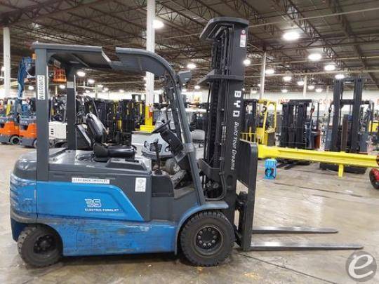 2017 BYD ECB35B Electric Forklift