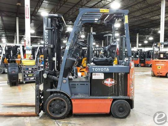 2020 Toyota 8FBCU25 Electric Forklift - 123Forklift