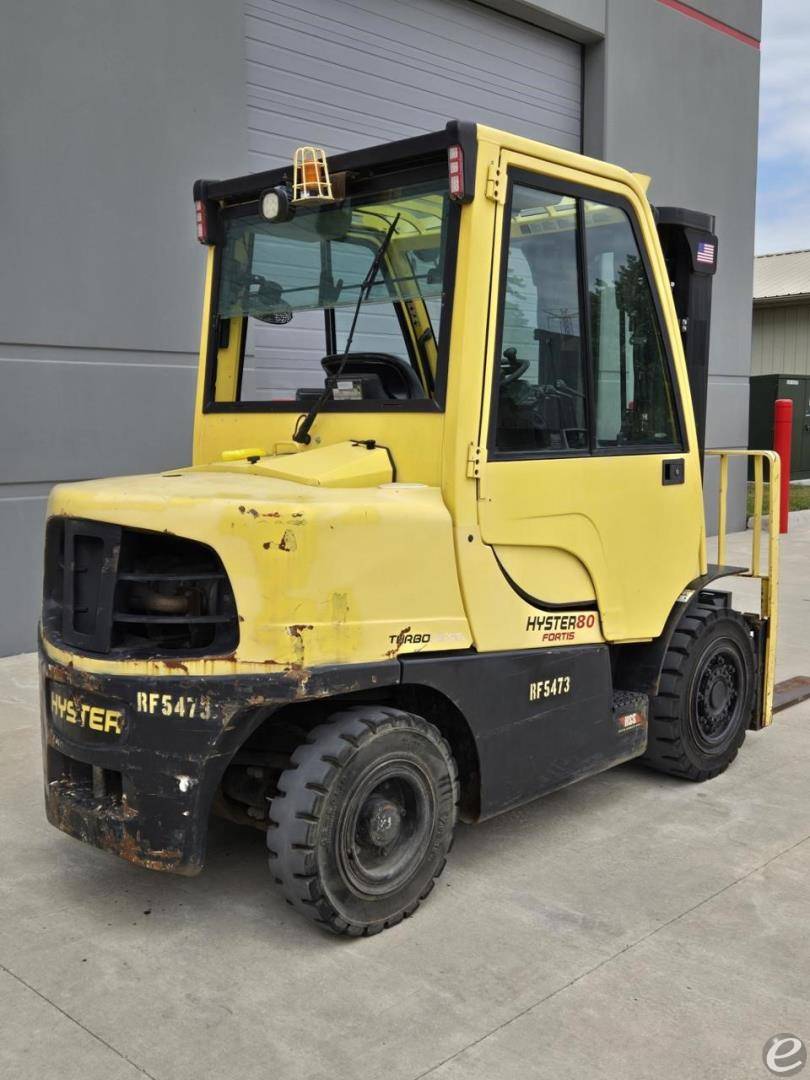 2016 Hyster H80FT Diesel Forklift - 123Forklift