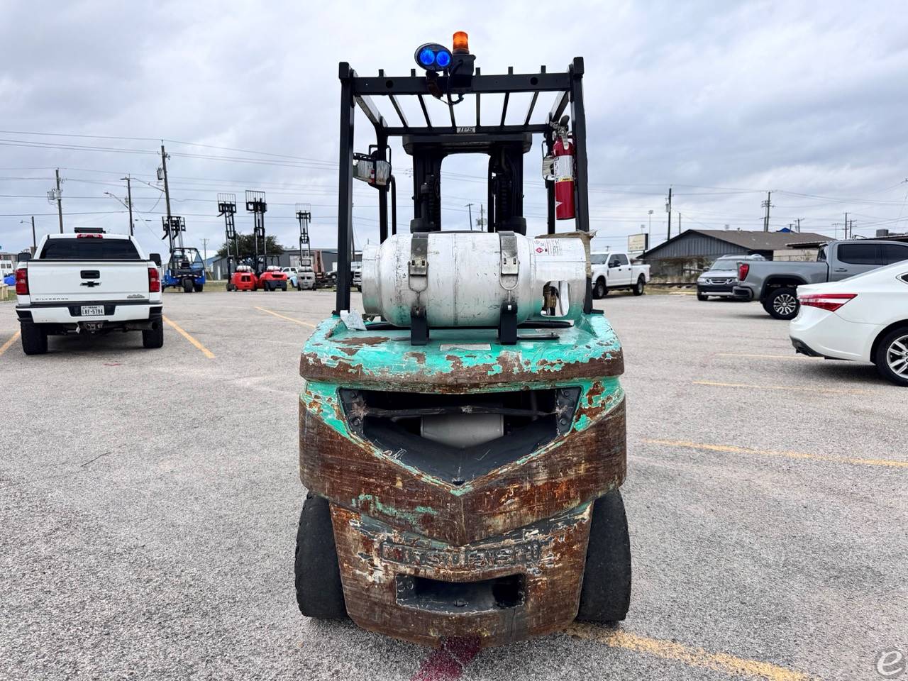 2017 Mitsubishi FG30N LP Gas Forklift - 123Forklift