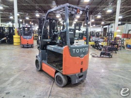 2017 Toyota 8FBCHU25 Electric Forklift - 123Forklift