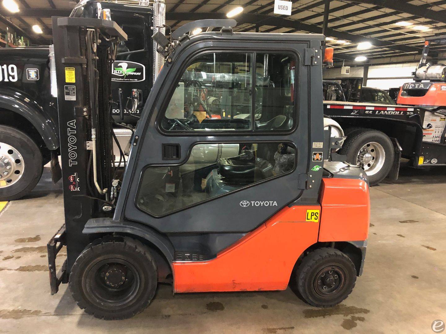 2011 Toyota 8FGU25 LP Gas Forklift - 123Forklift