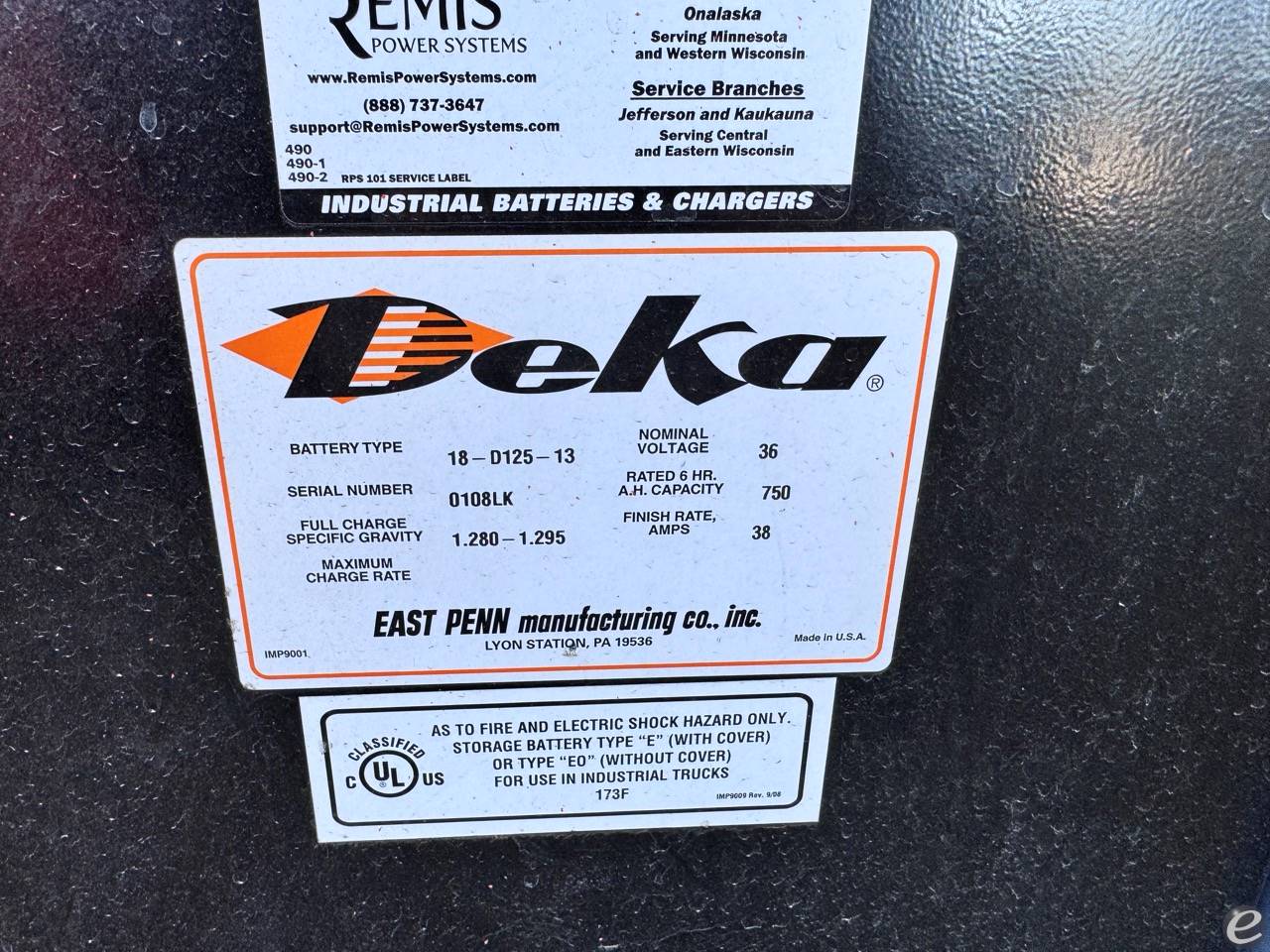 2001 Toyota 6BRU23 Electric Reach Truck - 123Forklift