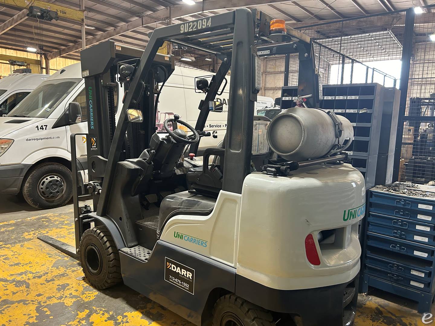 2017 Unicarriers AF50LP LP Gas Forklift - 123Forklift