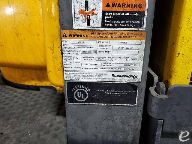 2017 Jungheinrich ERC 327 Electric Forklift - 123Forklift