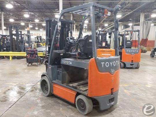 2017 Toyota 8FBCHU25 Electric Forklift - 123Forklift