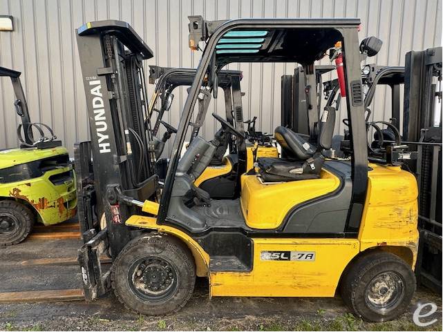 2017 Hyundai 25L-7A LP Gas Forklift...